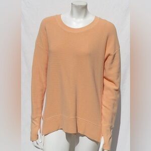 Athleta Coaster Luxe Waffle Sweatshirt